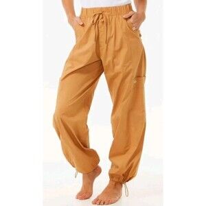 Rip Curl South Bay Women's Cargo Pants in a tan color